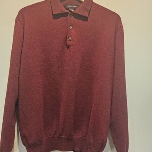 Nordstrom merino wool 100% men's large sweater. Made in Italy